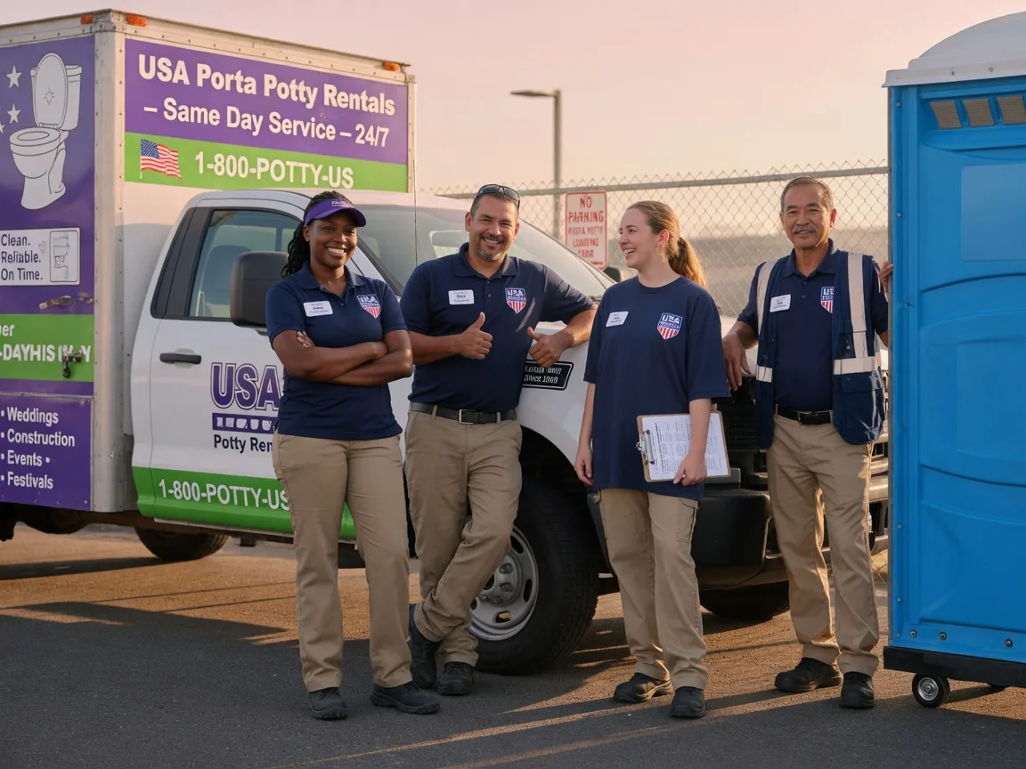 Porta Potty Rental company in Blue Jay, CA